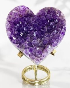 Corazón Amatista Extra