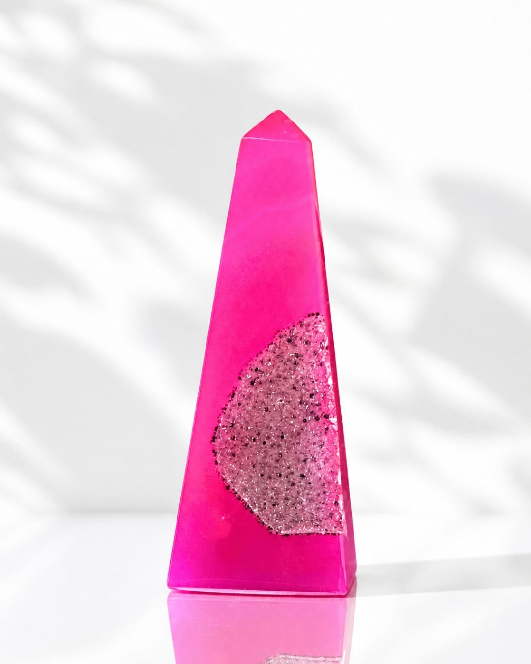 Obelisco de Ágata Rosa Teñida - Imagen 4