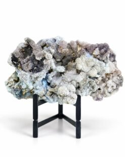 Zeolita con Cristales de Amatista