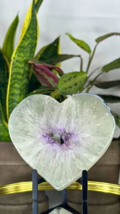 Corazon amatista blanca 1