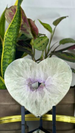 Corazon amatista blanca 2.2
