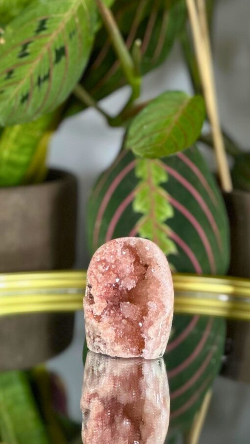 Amatista Rosa en Mini Geoda 27
