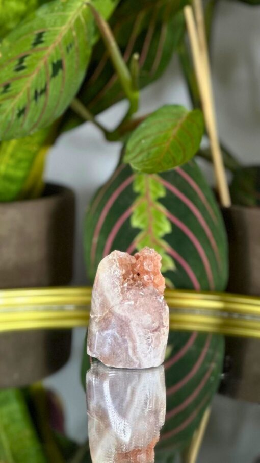 Amatista Rosa en Mini Geoda 28.1
