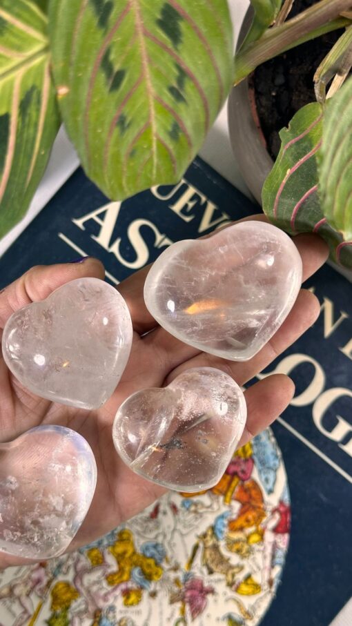 Corazones Cristal de Roca