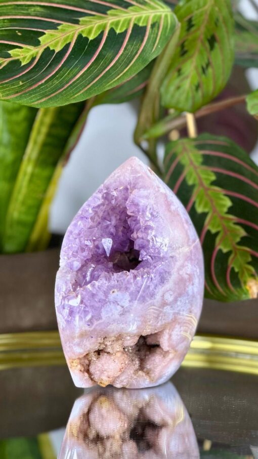 Geoda de Amatista Rosa - Imagen 2