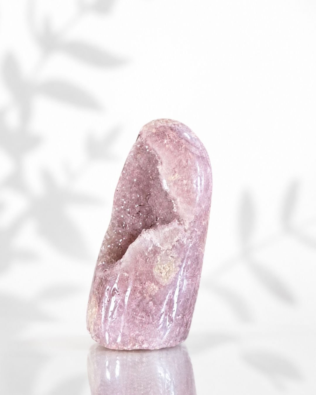 Mini Geoda de Amatista Rosa - Imagen 2