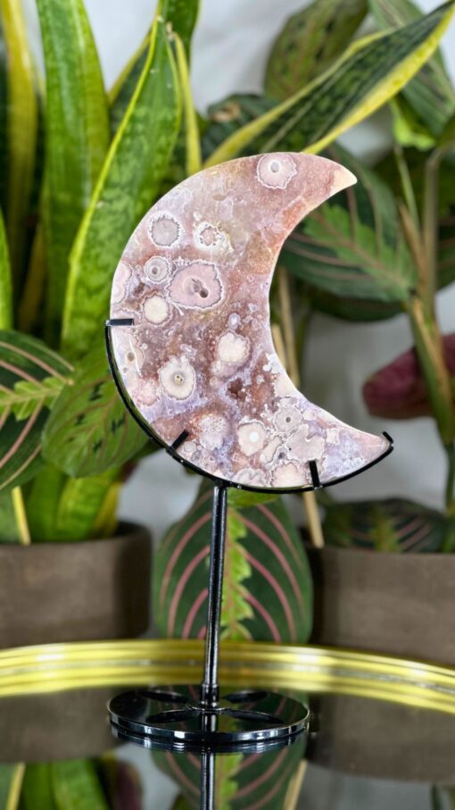 Luna de Ágata Flor en Stand 1.2
