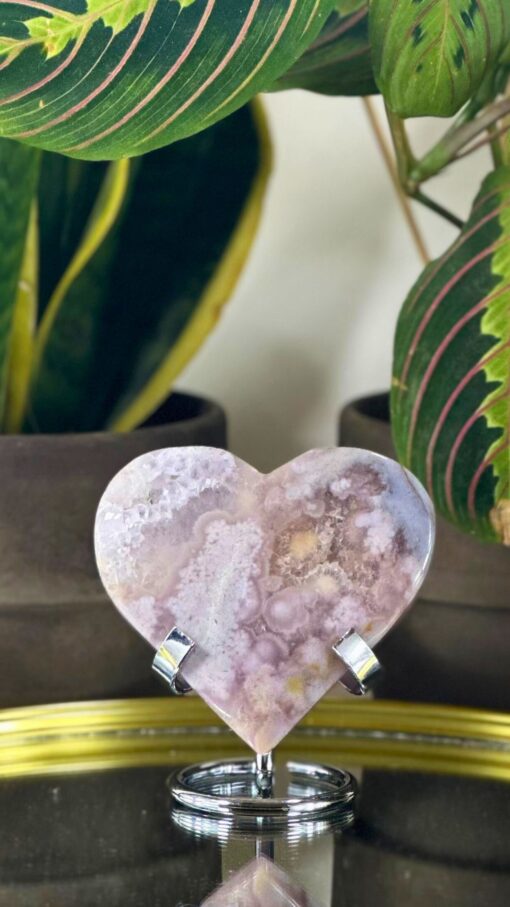 Amatista Rosa Bicolor Corazón - Imagen 6