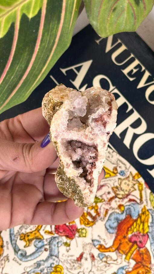 Geoda de amatista rosa 2