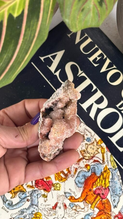 Geoda de amatista rosa 5