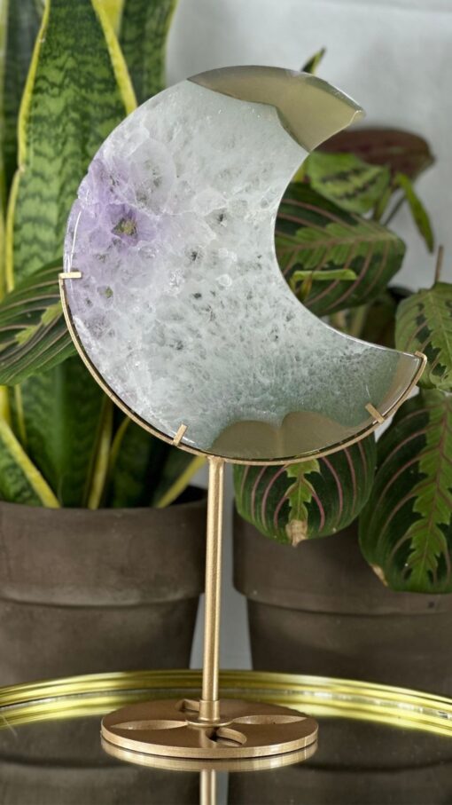 Luna Ágata Verde y amatista