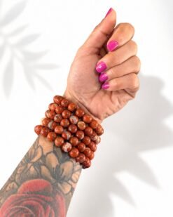 Pulsera Jaspe Rojo