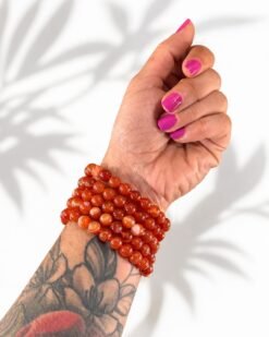 Pulsera Cornalina I 8 mm