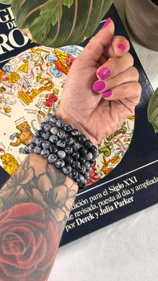 Pulsera Obsidiana Nevada 1