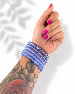 Pulsera Opalina Azul