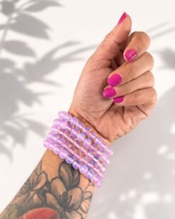 Pulsera Opalina Rosa