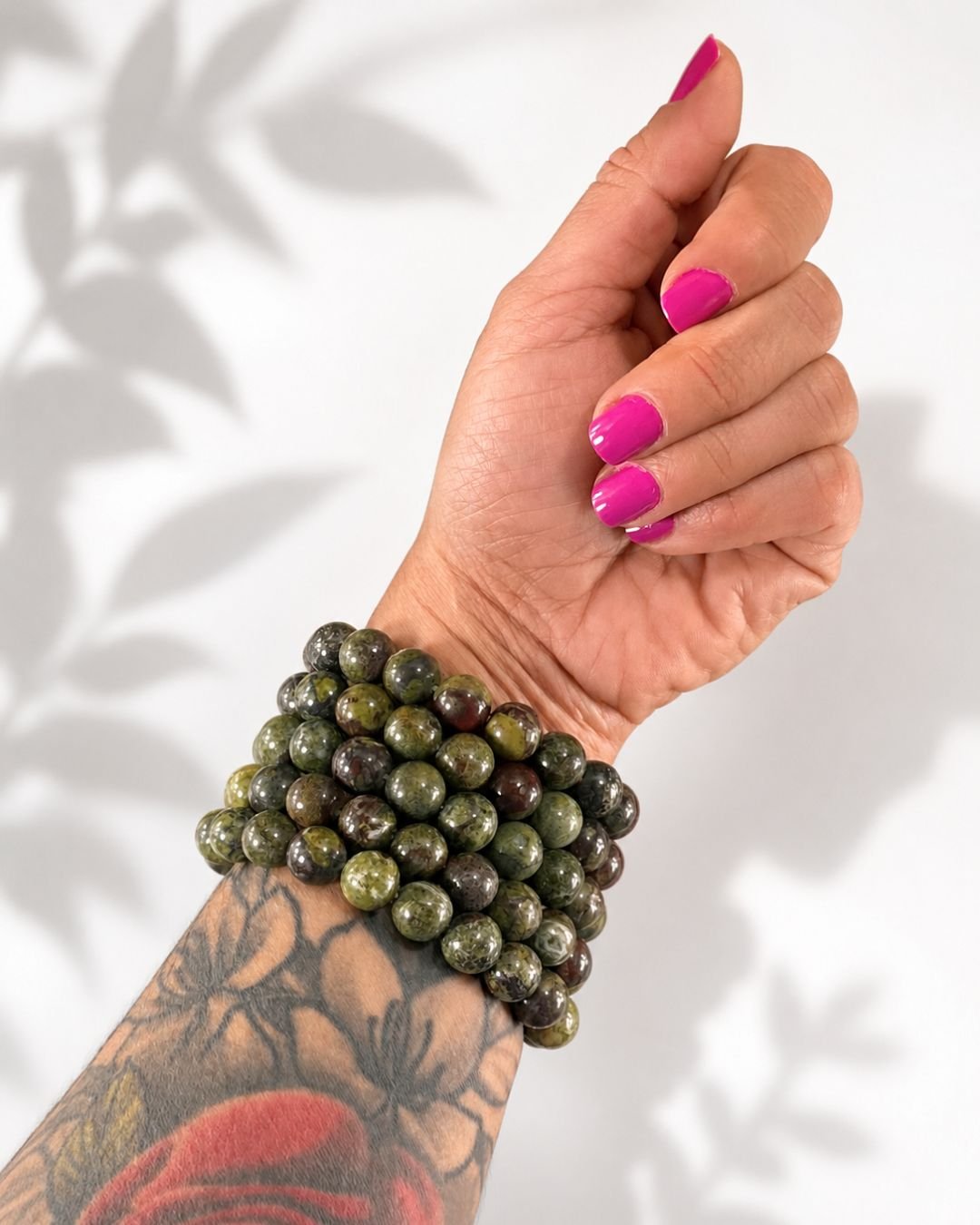 Pulsera Piedra Sangre I 10 mm