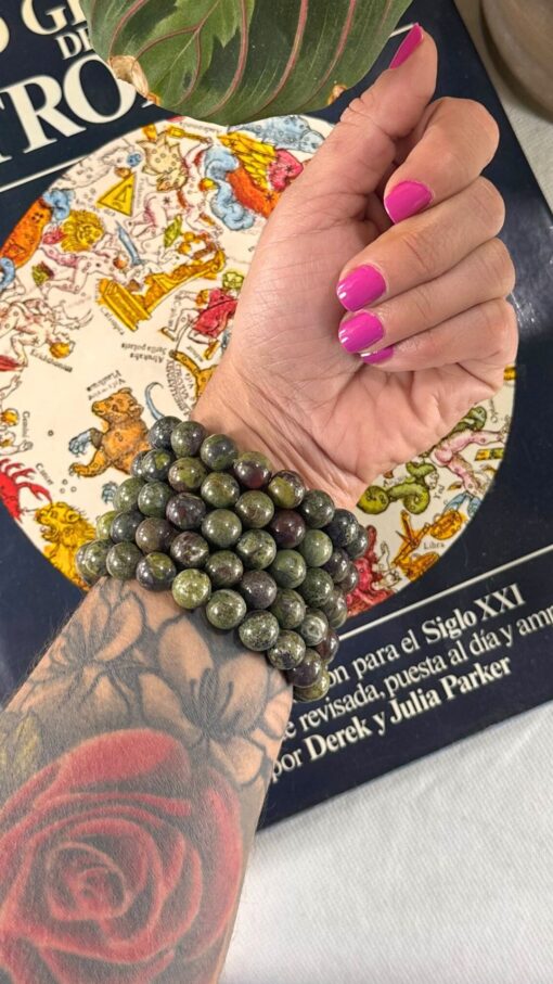 Pulsera Piedra Sangre