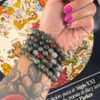 Pulsera Piedra Sangre Africana