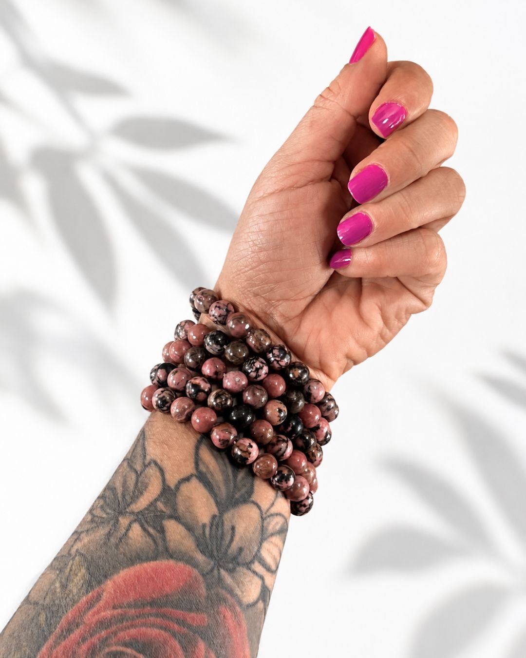 Pulsera Rodonita I 8.5 mm