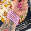 Pulsera opalina Rosa