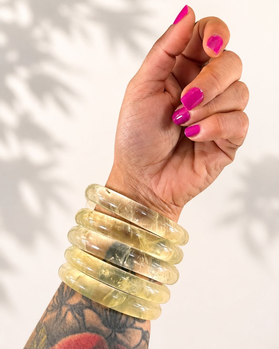 Brazallete citrino mano