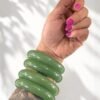 brazalette jade verde mano